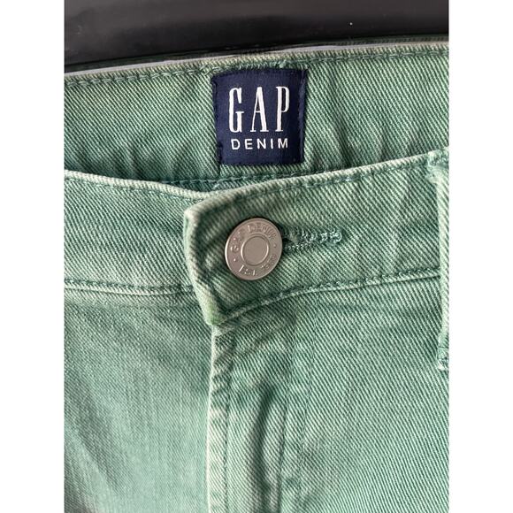 Gap 1969 Collection Green True Skinny Denim Jeans Pants 28R - Picture 5 of 6